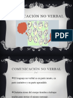 Comunicación No Verbal Diapositiva