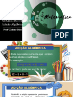 Adições Algebricas