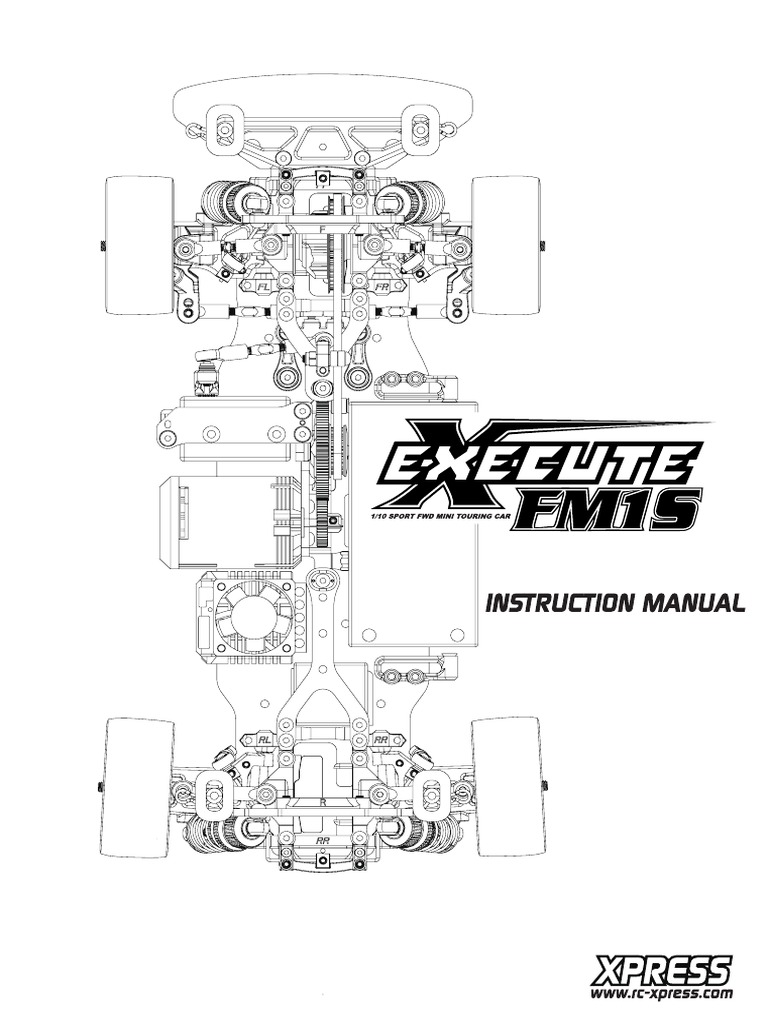 Xpress Execute FM1S FRP 2.5mm Chassis
