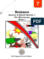 Science: Quarter 2-Hybrid Module 1 The Microscope Week 1