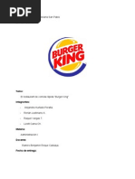 Burguer King Admin Is Trac Ion I