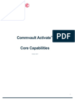 Commvault Activate Capabilities - Oct 2021