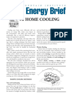 Home Energy Home Cooling