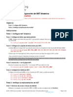 6.5.6 Packet Tracer - Configure Dynamic NAT - ILM