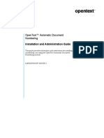 OpenText Automatic Document Numbering 16.3.7 - Installation and Administration Guide English (LLESADN160307-IGD-EN-1)