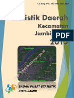 Statistik Daerah Kecamatan Jambi Timur 2015