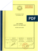 QT - VP - 10 - 01 - Quản lý tài liệu mật