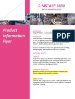 Product Information Flyer: CIMSTAR® 3890
