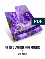 Top 5 Lavender Home Remedies