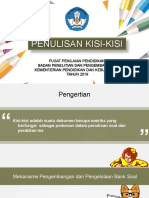 KISI-KISI PENULISAN SOAL BAHASA INDONESIA SMK