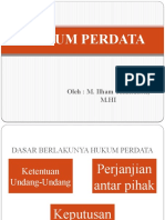 Pengantar Hukum Perdata