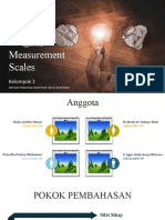 FIX KELOMPOK 2 - Measurement Scales