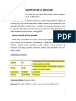 Ejemplo de Exportación Nuez Moscada