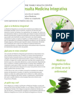 IntegrativeMedCC Flyer Spanish