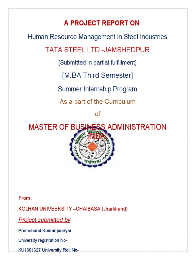 Human Resource Management in Steel Industries | PDF | Human Resource ...