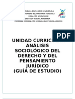 Análisis Sociológico Derecho