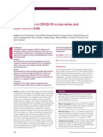 Thrombotic Risk in COVID-19: A Case Series and Case-Control Study