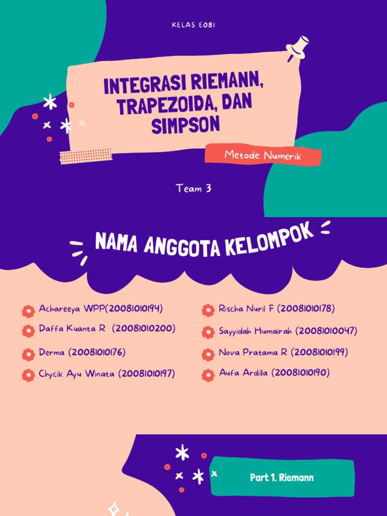 Contoh Soal Metode Integral Numerik | PDF