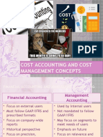 (PPT) Cost Accounting and Cost Management Concepts (Part 1)