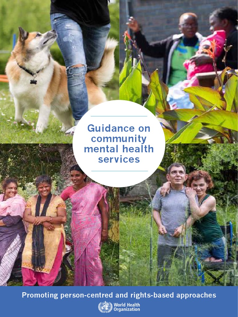 WHO 2021 Guidance On Community Mental Health Services | PDF | Creative ...