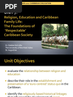 Unit 7:: Foun 1101: Caribbean Civilisation