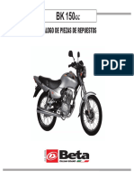 Beta BK 150cc CATALOGO DE PIEZAS DE REPUESTOS