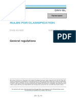 Rules For Classification: General Regulations