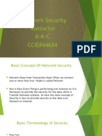 Instructor Network-Security K-K-C CCIE#44634