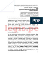 Cas. Lab. 26279 2017 Lima Legis.pe Diferencia Entre Mandato y Contrato Laboral