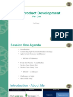 Agile Product Development Part One Webinar 10-13