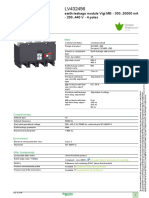 Product Data Sheet: Earth-Leakage Module Vigi MB - 300..30000 Ma - 200..440 V - 4 Poles