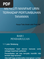 Download Pengaruh Urin Terhadap Pertumbuhan Tanaman by May Shandia SN54295890 doc pdf