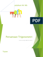 Persamaan Trigonometri Tangen