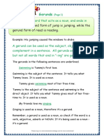 Grade 3 Grammar Worksheets Gerunds 1