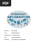 SM Strategy Implementation