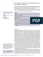 Bed Surge Capacity in Saudi Hospitals During The COVID-19 Pandemic