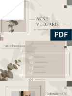 Acne Vulgaris: By: Nurul Rahmah