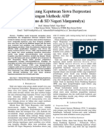 Sistem Pendukung Keputusan Siswa Berprestasi Dengan Methode AHP (Studi Kasus Di SD Negeri Margamulya)
