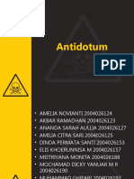 Refarat Ilmu Penyakit Dalam Antidotum