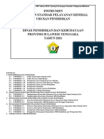 Formulir Evaluasi Capaian SPM Pendidikan Propinsi Sultra 2021 - 2022