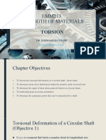 EMM213 Strength of Materials: Torsion