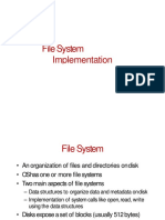 File System Implementation