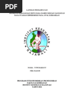 Laporan Pendahuluan Yuni