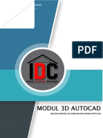Modul Autocad 3D
