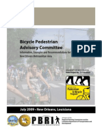 Bicycle Pedestrian Advisory Committee 2009