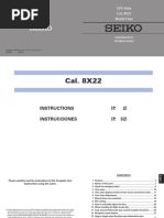 GPS Solar Cal. 8X22 World-Time: Instructions Instrucciones