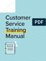 Lessonly Resources Customer Service Training Manual Template