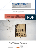Chapter 3 - External Analysis - Industry Structure - Competitive Forces - and Strategic Groups