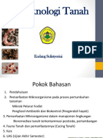 Pendahuluan Biotek Tanah - 1