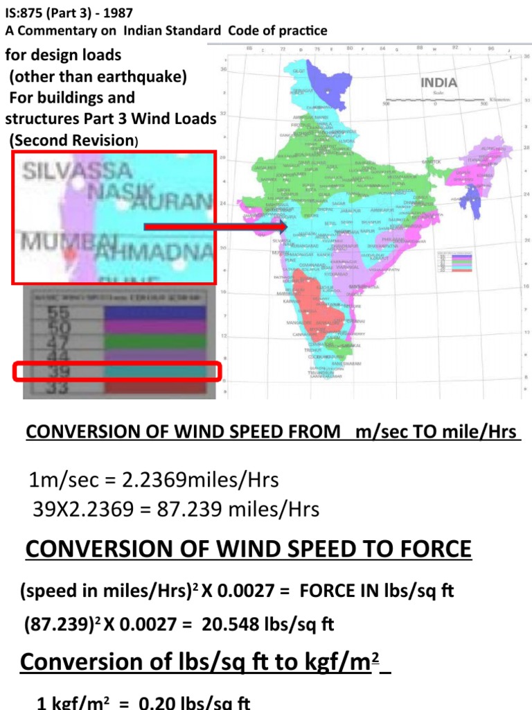 For Design Loads (Other Than Earthquake) For Buildings and Structures ...